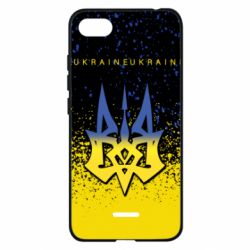 Чохол для Xiaomi Redmi 6A Ukraine, yellow blue - PrintSalon
