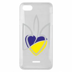Чехол для Xiaomi Redmi 6A Ukrainian heart - PrintSalon