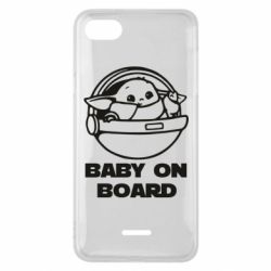 Чехол для Xiaomi Redmi 6A Вaby on board - PrintSalon