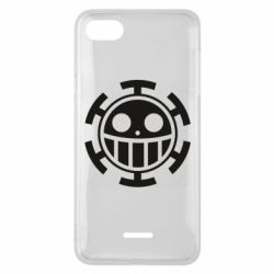 Чехол для Xiaomi Redmi 6A Ван Пис флаг Трафальгара - PrintSalon