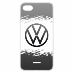 Чохол для Xiaomi Redmi 6A Volkswagen logo and grunge - PrintSalon