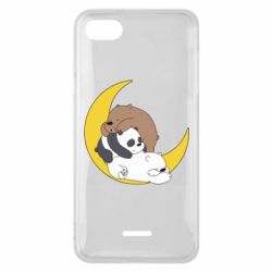 Чехол для Xiaomi Redmi 6A We bare bears sleep - PrintSalon