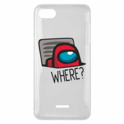 Чехол для Xiaomi Redmi 6A Where? ( Among Us )