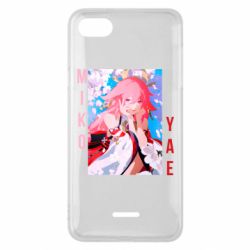 Чехол для Xiaomi Redmi 6A Yae Miko art - PrintSalon