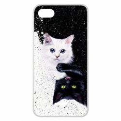 Чехол для Xiaomi Redmi 6A Yin and Yang cats - PrintSalon