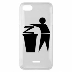 Чехол для Xiaomi Redmi 6A Z is a trash - PrintSalon