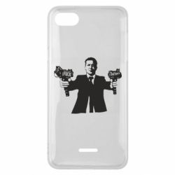 Чехол для Xiaomi Redmi 6A Zelensky fuck putin - PrintSalon