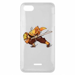 Чехол для Xiaomi Redmi 6A Zenitsu Demon Slayer - PrintSalon