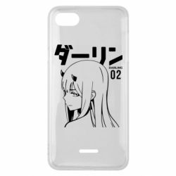 Чехол для Xiaomi Redmi 6A Zero Two Girl - PrintSalon