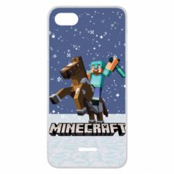Чохол для Xiaomi Redmi 6A Зимовий Майнкрафт - PrintSalon