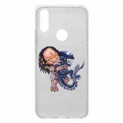 Чехол для Xiaomi Redmi 7 Alien vs Predator - PrintSalon