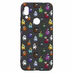 Чехол для Xiaomi Redmi 7 Among Us Pattern - PrintSalon