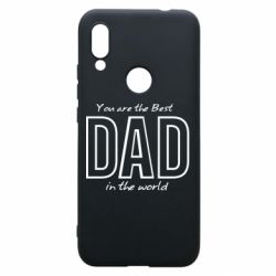 Чохол для Xiaomi Redmi 7 Best dad text - PrintSalon