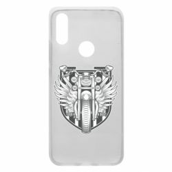 Чехол для Xiaomi Redmi 7 Bike Shield Art - PrintSalon