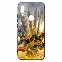 Чохол для Xiaomi Redmi 7 Bumblebee and Optimus Prime - PrintSalon