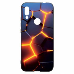 Чохол для Xiaomi Redmi 7 Cracked Blocks - PrintSalon