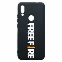 Чохол для Xiaomi Redmi 7 Free Fire logo - PrintSalon