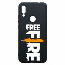 Чохол для Xiaomi Redmi 7 Free Fire vertical logo - PrintSalon