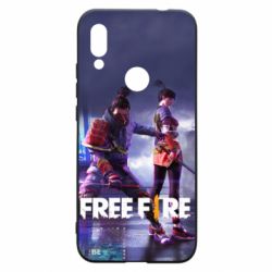 Чехол для Xiaomi Redmi 7 Garena Free Fire Samurai Team - PrintSalon