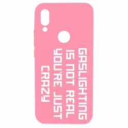 Чехол для Xiaomi Redmi 7 Gaslighting is not real
