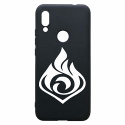 Чехол для Xiaomi Redmi 7 Genshin Impact Pyro - PrintSalon