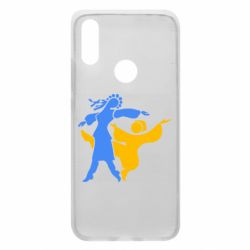 Чехол для Xiaomi Redmi 7 Гопак. Девушка и парень