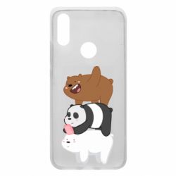 Чехол для Xiaomi Redmi 7 Гризли Панда и Белый - PrintSalon