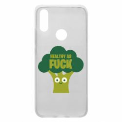 Чехол для Xiaomi Redmi 7 Healthy as fuck - PrintSalon