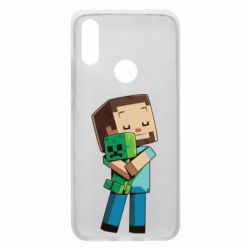 Чохол для Xiaomi Redmi 7 Heroes from Minecraft - PrintSalon