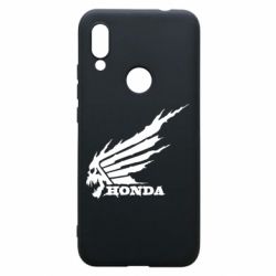 Чехол для Xiaomi Redmi 7 Honda skull - PrintSalon