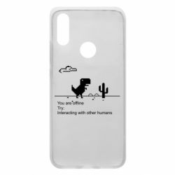 Чехол для Xiaomi Redmi 7 Internet Dinosaur - PrintSalon