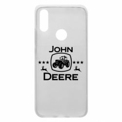 Чехол для Xiaomi Redmi 7 John Deere and tractor fanArt - PrintSalon