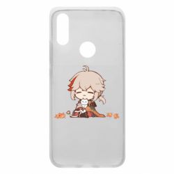 Чохол для Xiaomi Redmi 7 Кадзуха з котом - PrintSalon