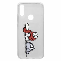 Чехол для Xiaomi Redmi 7 Кот Саймона Зима - PrintSalon