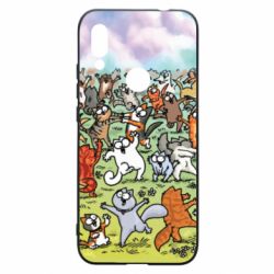 Чохол для Xiaomi Redmi 7 Коти танцюють - PrintSalon