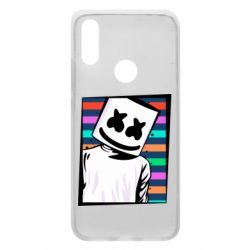 Чехол для Xiaomi Redmi 7 Marshmello Colorful Portrait - PrintSalon