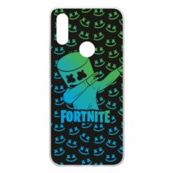 Чехол для Xiaomi Redmi 7 Marshmello Fortnite Dab Neon - PrintSalon