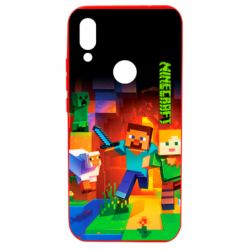 Чехол для Xiaomi Redmi 7 Майнкрафт - PrintSalon