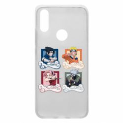 Чехол для Xiaomi Redmi 7 Naruto team 7 in action - PrintSalon