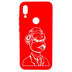 Чехол для Xiaomi Redmi 7 Обезьяна в виртуальных очках - PrintSalon