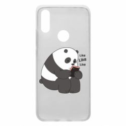 Чехол для Xiaomi Redmi 7 Панда лайк - PrintSalon
