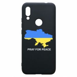 Чехол для Xiaomi Redmi 7 Pray for peace - PrintSalon