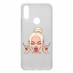 Чехол для Xiaomi Redmi 7 Punk Girl - PrintSalon