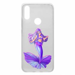 Чехол для Xiaomi Redmi 7 Purple Mermaid Barbie - PrintSalon