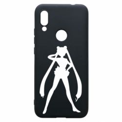 Чохол для Xiaomi Redmi 7 Sailor Moon silhouette - PrintSalon