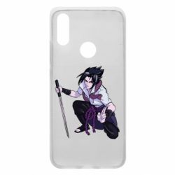 Чехол для Xiaomi Redmi 7 Sasuke with katana - PrintSalon