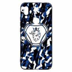 Чохол для Xiaomi Redmi 7 Scania logo and grunge - PrintSalon