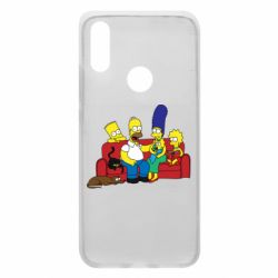 Чехол для Xiaomi Redmi 7 Simpsons At Home - PrintSalon