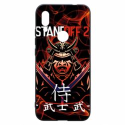 Чехол для Xiaomi Redmi 7 Standoff Samurai And Fire - PrintSalon