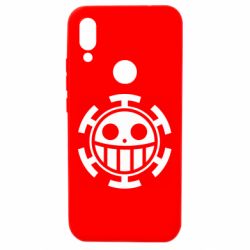 Чехол для Xiaomi Redmi 7 Ван Пис флаг Трафальгара - PrintSalon